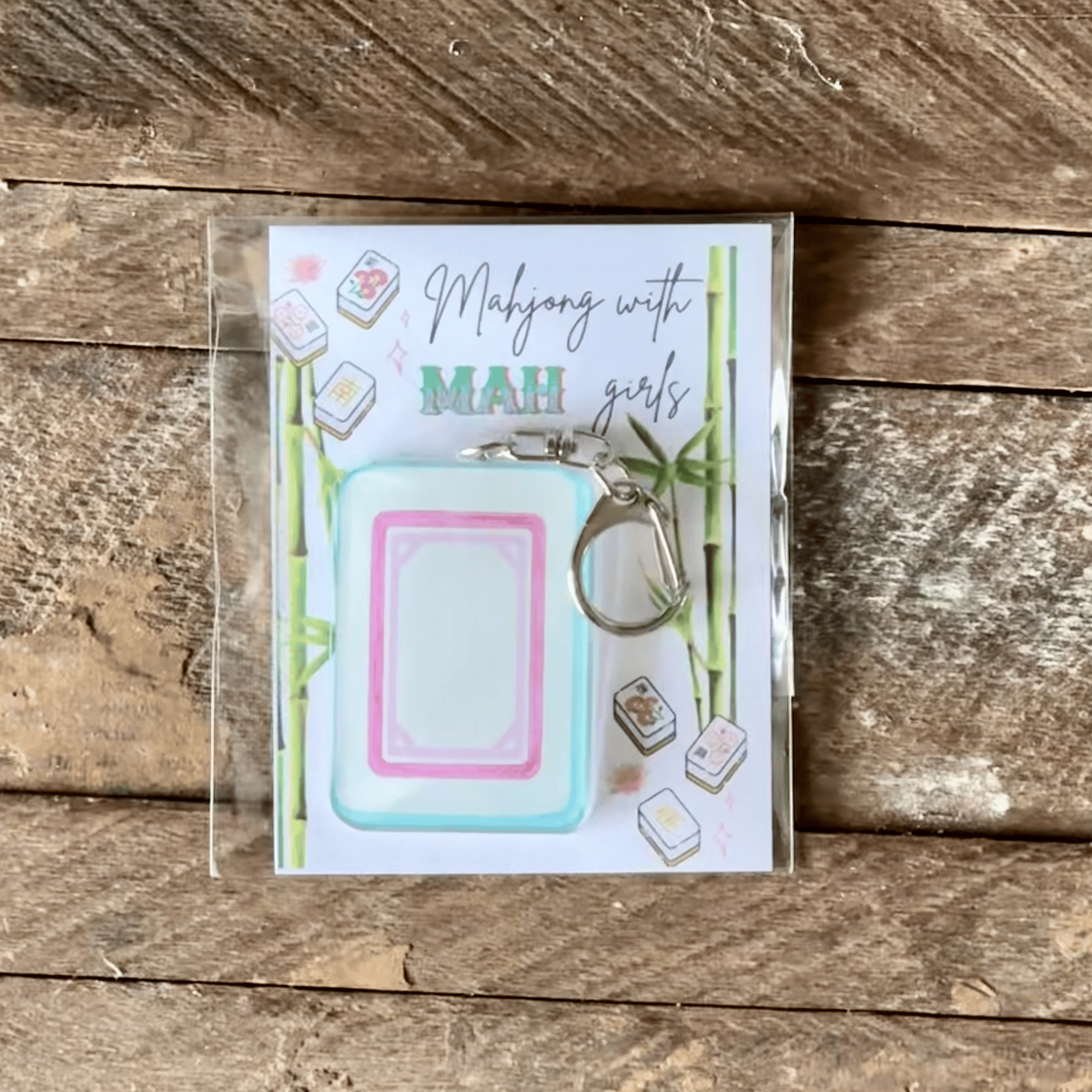 Mahjong Keychain Card 🀄