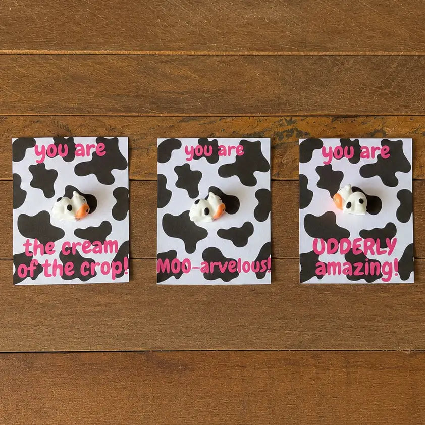 Udderly Adorable Cow Cards 🐮