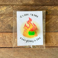Dumpster Fire Themed Cards 🔥