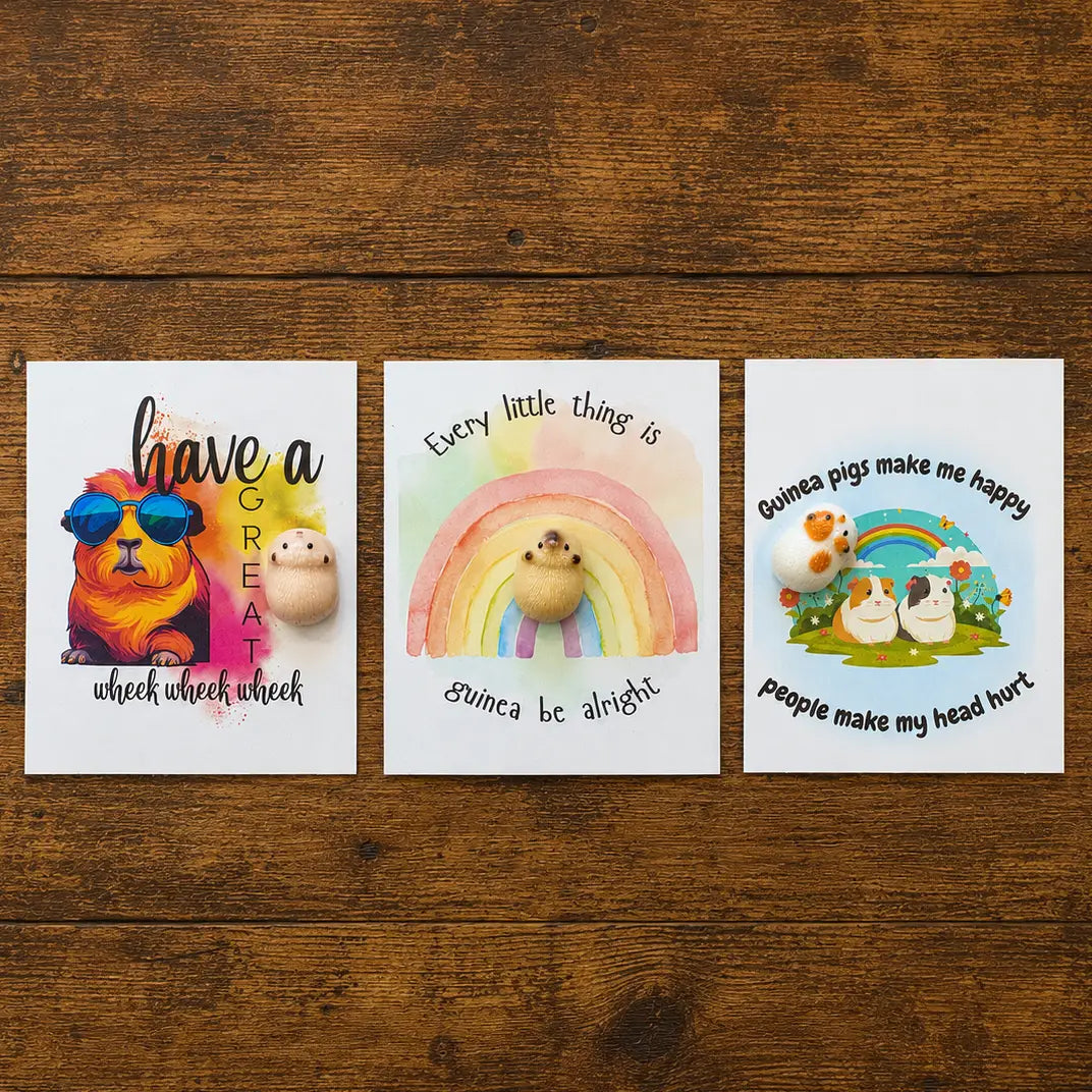 Guinea Pig Themed Cards