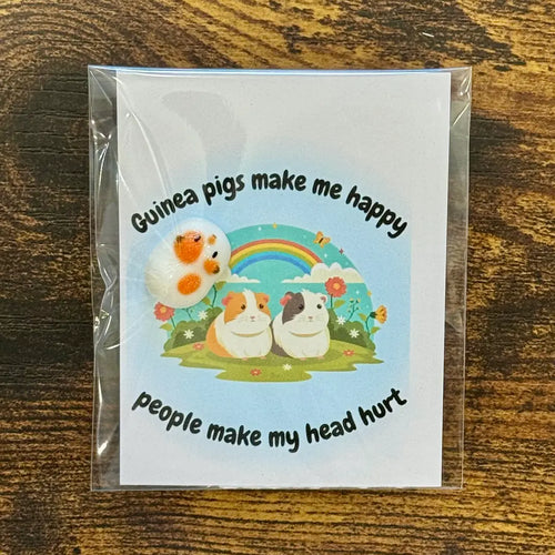 Guinea Pig Themed Cards 🐹