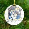 Mary Did You Know Christmas Ornament