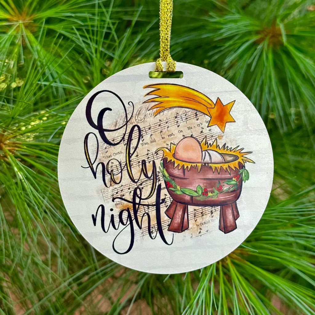 O Holy Night Christmas Ornament