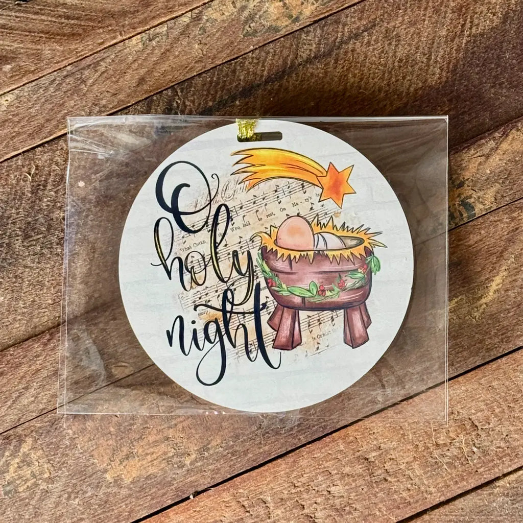 O Holy Night Christmas Ornament