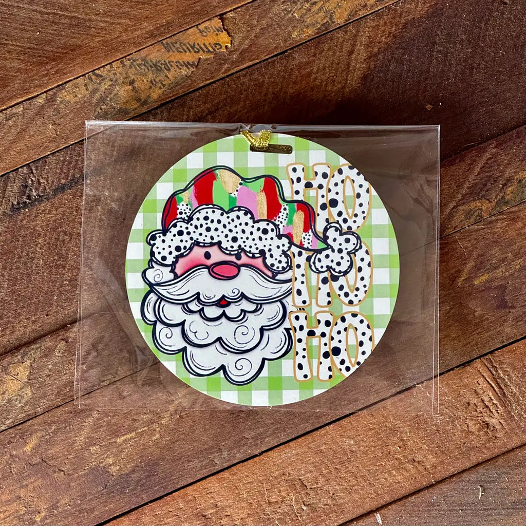 Santa Christmas Ornament