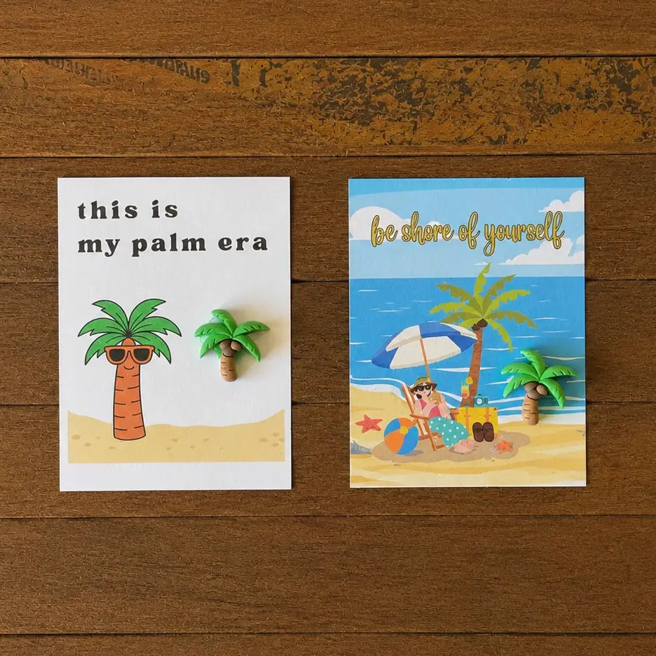 Palm Tree Positivity Cards 🌴